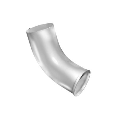 Колено стока 90 мм сигн.бел ПВХ