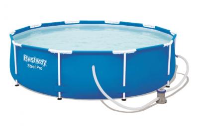 Бассейн каркасный Steel Pro 305*76см +насос с фильтром 56679  2809239