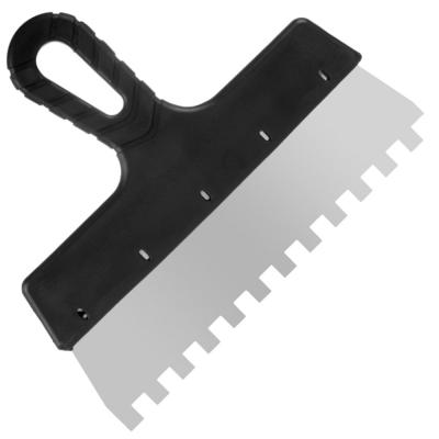 Шпатель фасадный зубчатый 10*10мм, 250мм 12-9-250