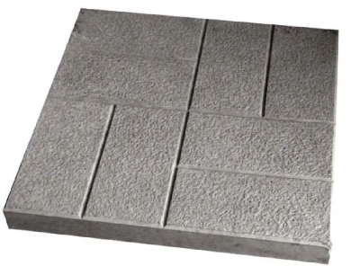 Плитка тротуарная 8 кирпичей 400х400х50 серая