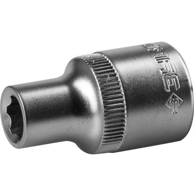 Головка торц. ЗУБР МАСТЕР (1/4),хроматир.,6мм