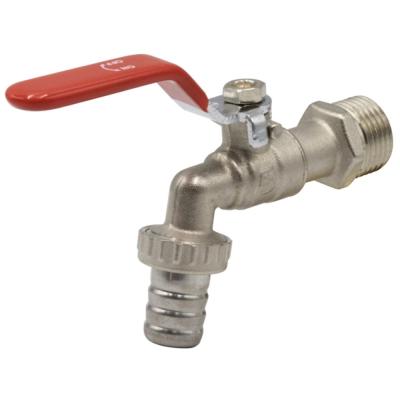 Кран водоразборный шар 3/4рукоятка с носиком эконом  517109