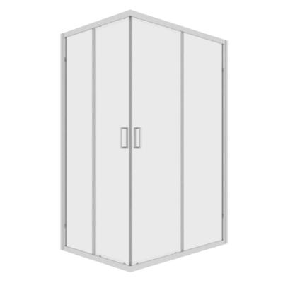 Душевой уголок 90*120*185 RGW CL-44 прямоуг./хром/прозрачное/5мм
