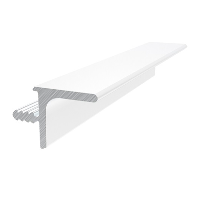 Профиль для кухонных баз Г LIMBO LED 6м белый глянец