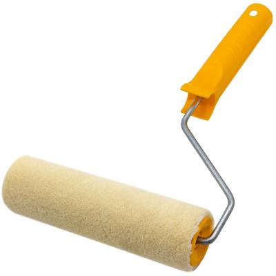 Валик малярный с рукояткой Велюр, ось 6мм, D40мм, 240мм 04-1-411