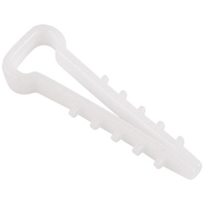 Дюбель-хомут Rexant 5х10мм прямоуг. белый (100шт/уп)