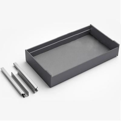 Выдвижной алюминевый ящик для посуды Nuomi Encanto series, 900мм, Серый(4)