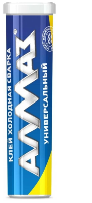 Клей Холодная сварка Алмаз универсальная 60г.