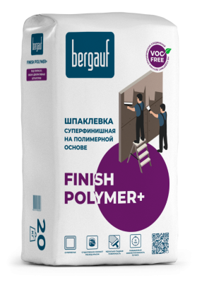 Bergauf Finish Polymer Супер Финишная шпаклевка на полимерной основе 20кг
