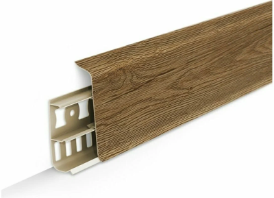 Плинтус напольный Деконика Дуб рустик 85мм 2,2м - 211