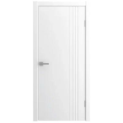 Дверь межкомнатная Страйп-1 Эмаль Белая ширина 900мм