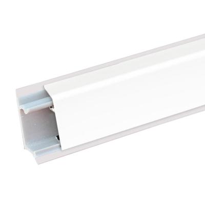 СКИФ Плитус КВАДРО алюминевый белый