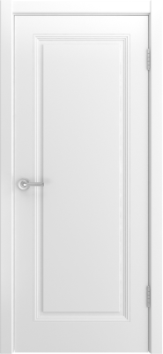Дверь межкомнатная BELINI-111-VIZONE Эмаль Белая, ширина 700мм