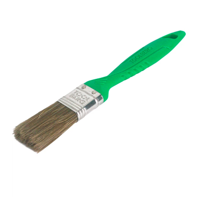 Кисть плоская 25мм смеш. щет., пласт. руч., д/ДЕРЕВОЗАЩ.СРЕД.Текстура Стандарт 12/960 ЛКР