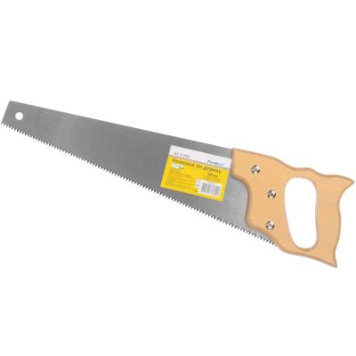 Пила по дереву деревянная рукоятка, 450мм 42-3-245