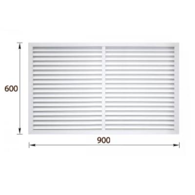 Решетка радиаторная 600*900мм Идеал белая