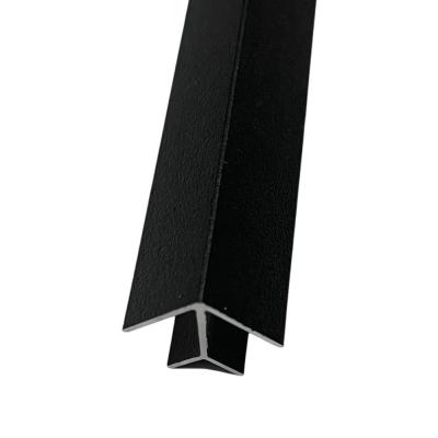 Планка д/меб щита угловая 6мм ЧЕРНАЯ елочка