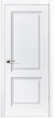 Дверь межкомнатная Shelly-2 Эмаль белая, ширина 800мм
