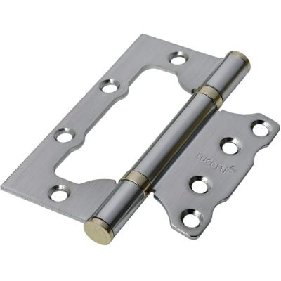 Петля стальная без врезки RFH-100*75*2,5 SC ,цвет -мат.сатинированный хром