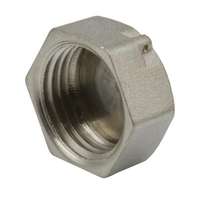 Заглушка 1/2 вн. никель