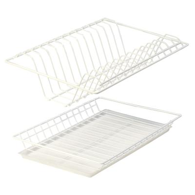 Посудосушитель 700мм белый с рамой