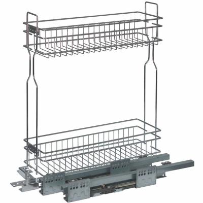 Бутылочница SENZA классик 100 мм cкрыт монтаж ЛЕВАЯ с доводчиком (1шт/уп)