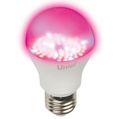 Uniel фито лампа св/д для растений P65 Е27 32W матовая LED-P65-32W/SPSB/E27/FR/P4