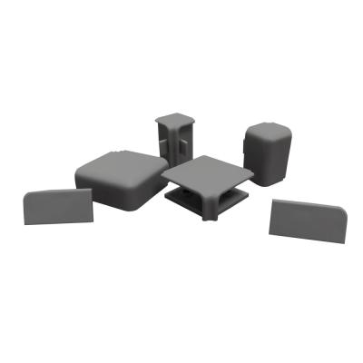 Заглушка Квадро хром