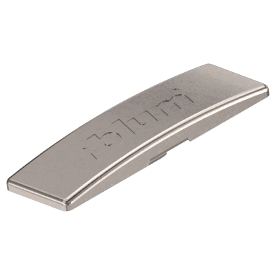 Заглушка на петлю с логотипом декоративная Никель (BLUM, 70.1503.BP, 03445333)