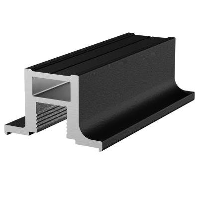 ПРЕМИАЛ Вертик проф А симметричный Хром матовый 5,4м