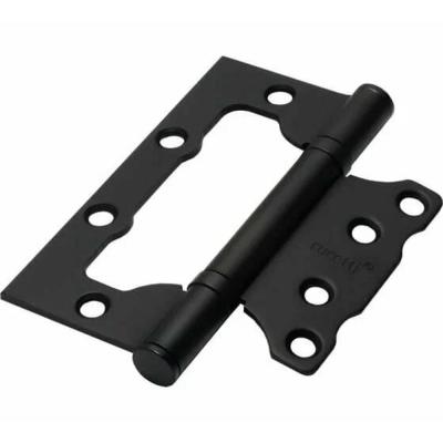 Петля стальная без врезки RFH-100*75*2,5 BL TEC, черный пара