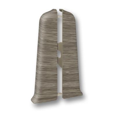 Заглушка Орех серый (пара) 85мм Деконика