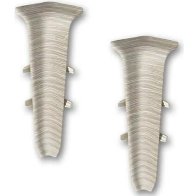 Уголок внутр Дуб жемчужный 85мм Деконика