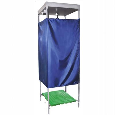 Душ дачный 80*80 Электромаш 128л без ЭВН