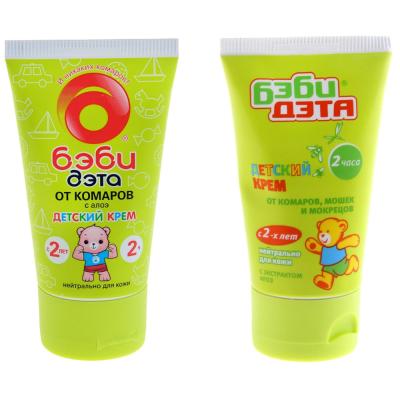 Крем детский (с 2 лет) БЭБИ-ДЭТА от комаров 50мл