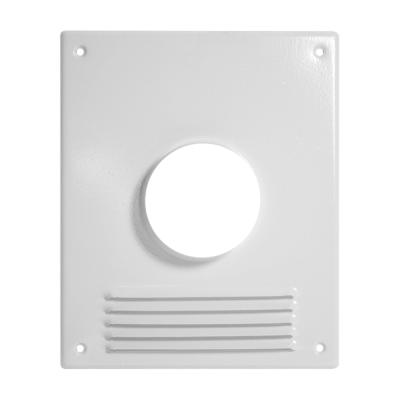 Площадка торцевая ФЛЕКС d 135 с решеткой металл