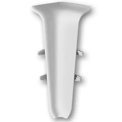 Уголок внутр Светло-серый 85мм Деконика