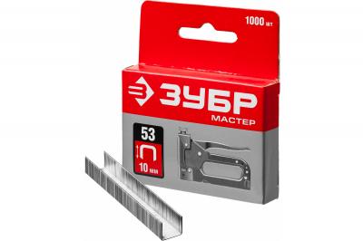 Скобы запасные ЗУБР 10мм тонкие ТИП 53 (1000шт/уп) 31620-10