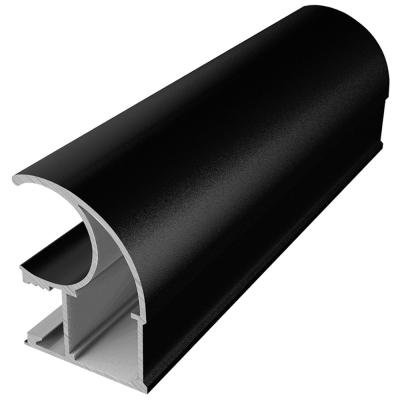 ПРЕМИАЛ Вертик проф С-асим Черный муар 4,8м