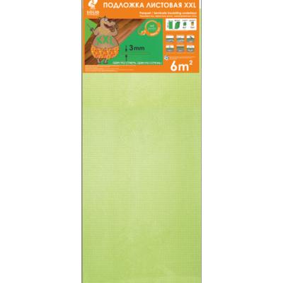 Подложка Листовая для пола 1,2*0,5*3мм СОЛИД (6м2/уп)