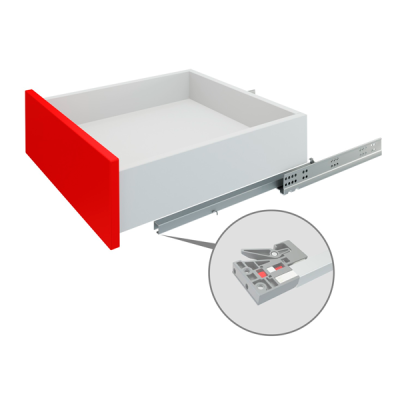 DB8886Zn/450 Направляющие шариковые скрытого монтажа В-slide PUSH BOYARD