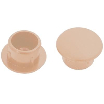 Заглушка декоративная под отверстие 12мм св. бежевая (20)
