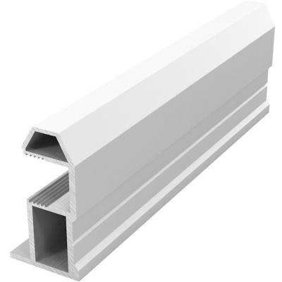 ПРЕМИАЛ ELEPHANT Вертик проф  Белый глянец 5,4м трапеция (FISH)