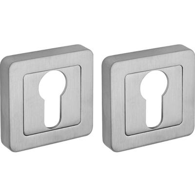 Накладка под цилиндр ET XM SSC-16 сатинированный хром