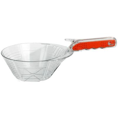 Ковш строительный DECOR 1,1л пластиковый,прорезиненная ручка