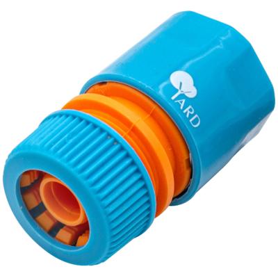 Соединитель быстросьемный  для шланга пластик., 1/2 64-2-016