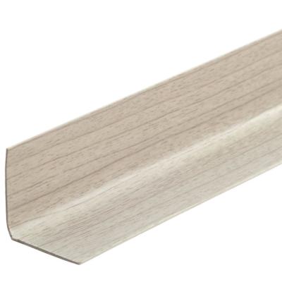 Уголок жёсткий ПВХ 20*20мм ясень серый 2,7м