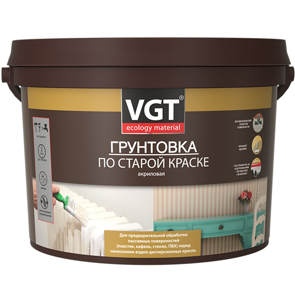 5 кг. Грунт по старым покрытиям. Грунт по старой краске. Грунт-краска holzer osb grund 15кг белая, арт. Грунтовка парад ак-087.