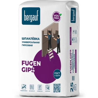 Универсальная шпаклевка на гипсовой основе Bergauf Fugen Gips 25кг