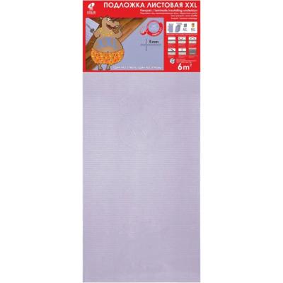 Подложка Листовая для пола 1,0*0,5*5мм СОЛИД (6м2/уп)